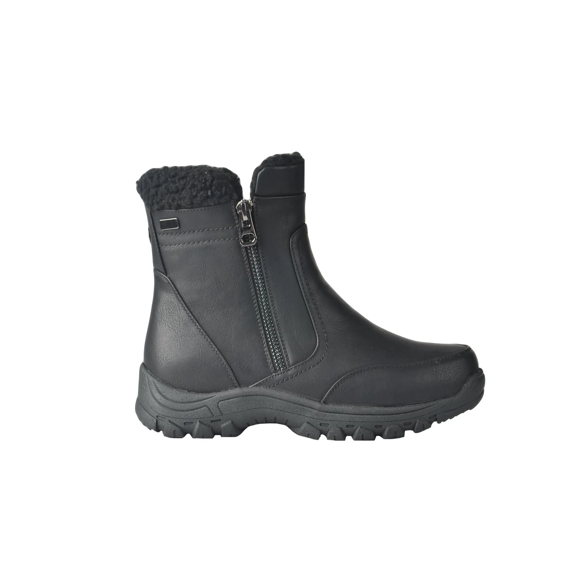 2 Side Zipper Winter Boots