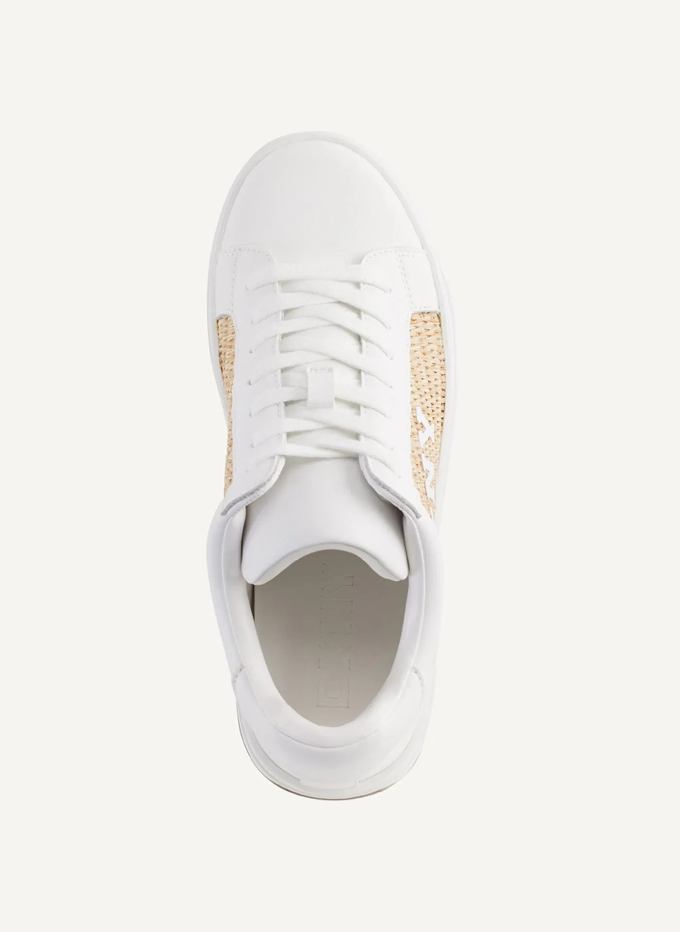 ABENI RAFFIA LACE UP SNEAKER