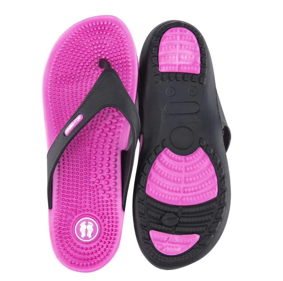 Acu-Reflex Massaging Flip Flops Women's