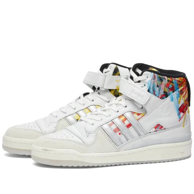 Adidas Consortium x Jacques Chassaing Forum Hi sneakers, white