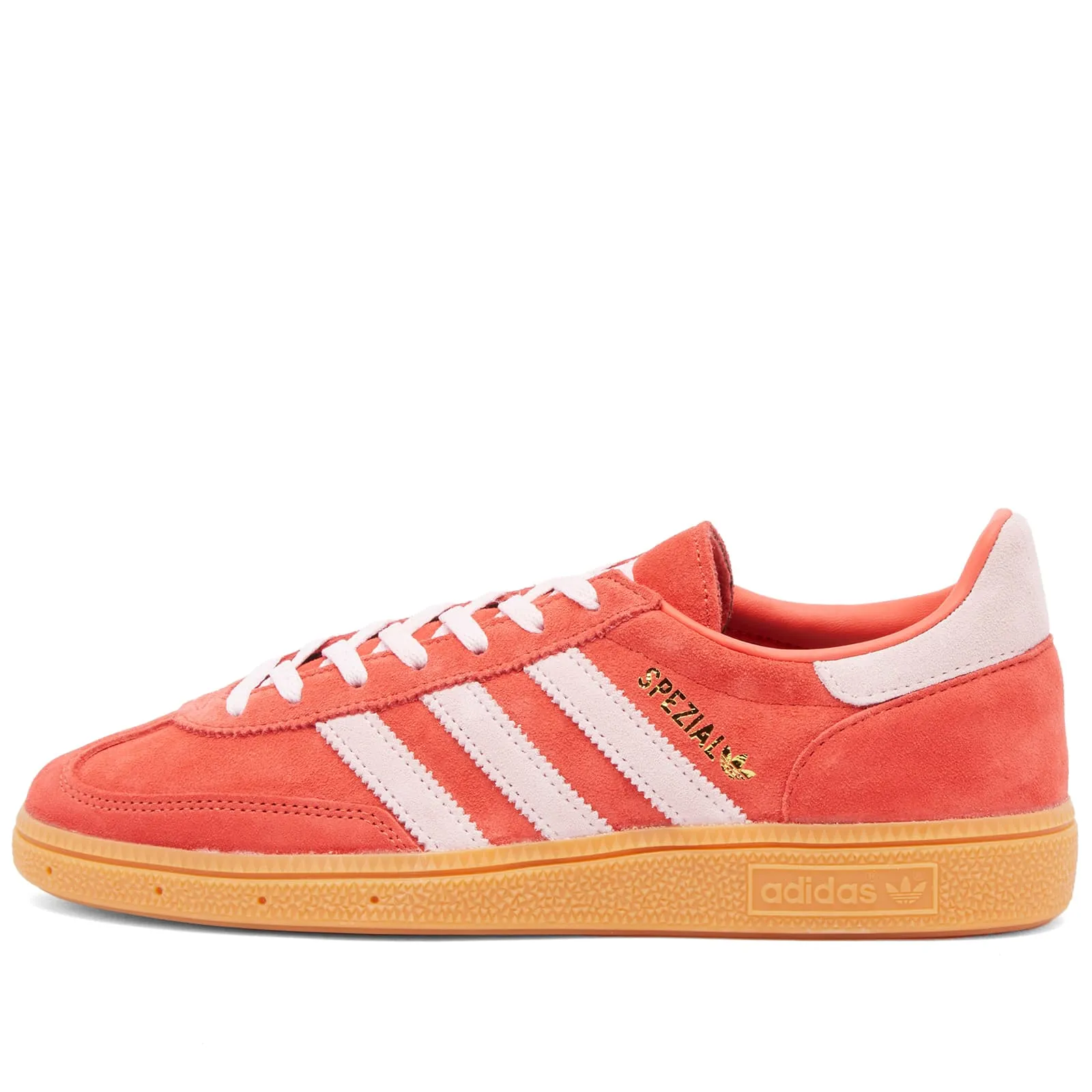 Adidas Handball Spezial in Bright Red, Clear Pink & Gum