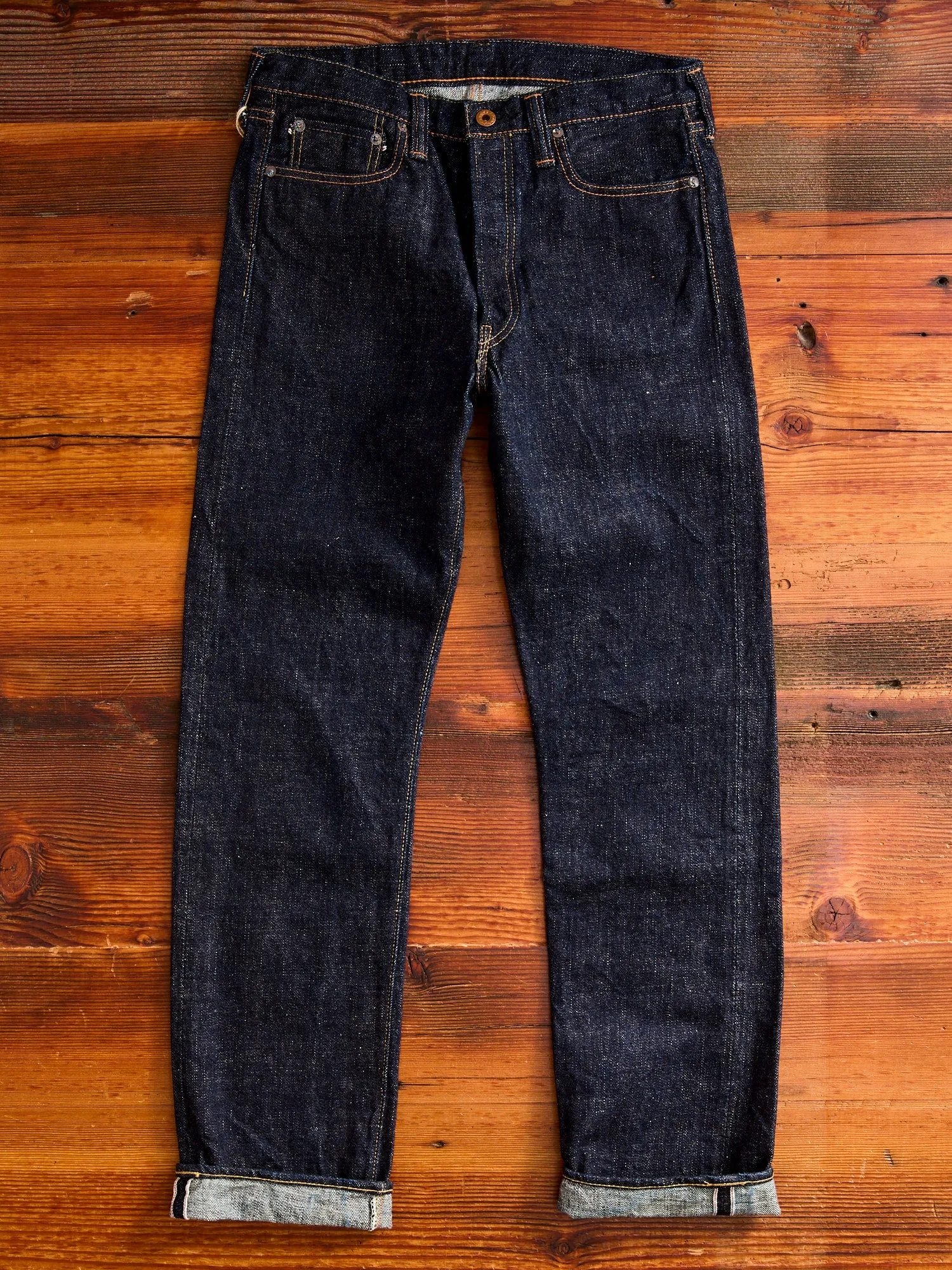 B1108SR "Super Rough" 15.5oz Selvedge Denim - Slim Straight Fit