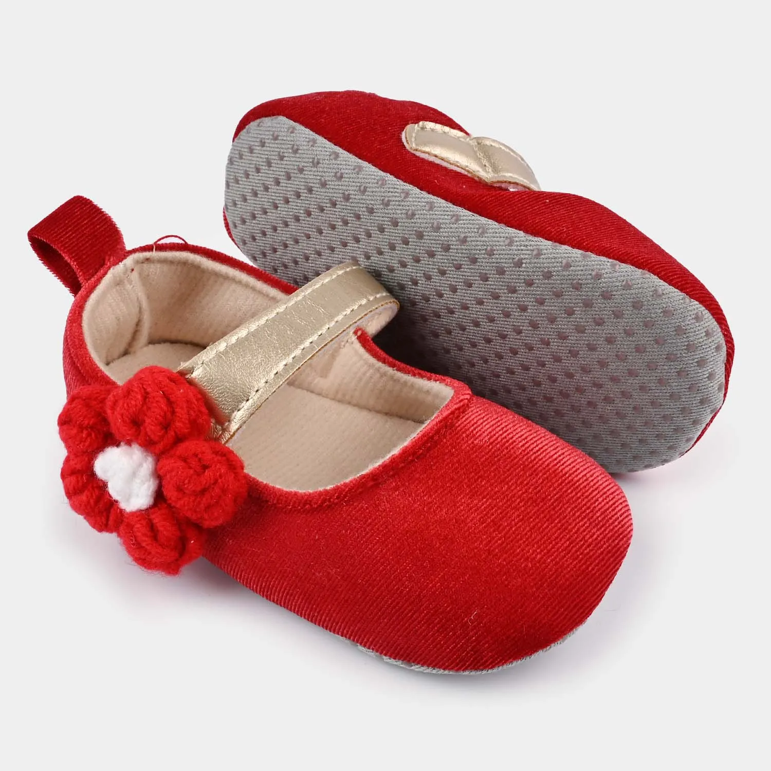 Baby Girl Shoes F42-Red