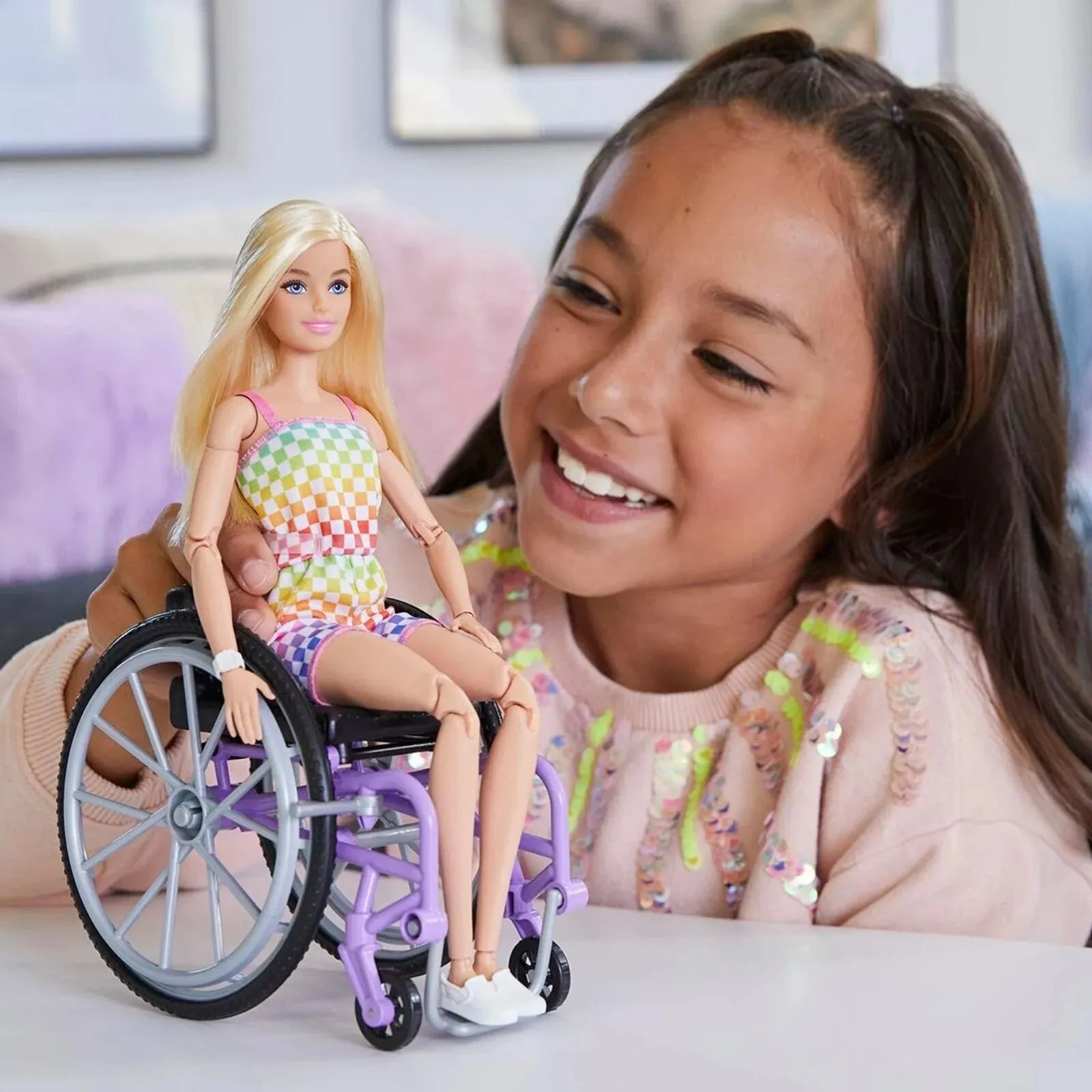 Barbie Fashionista with Wheelchair Set Blonde