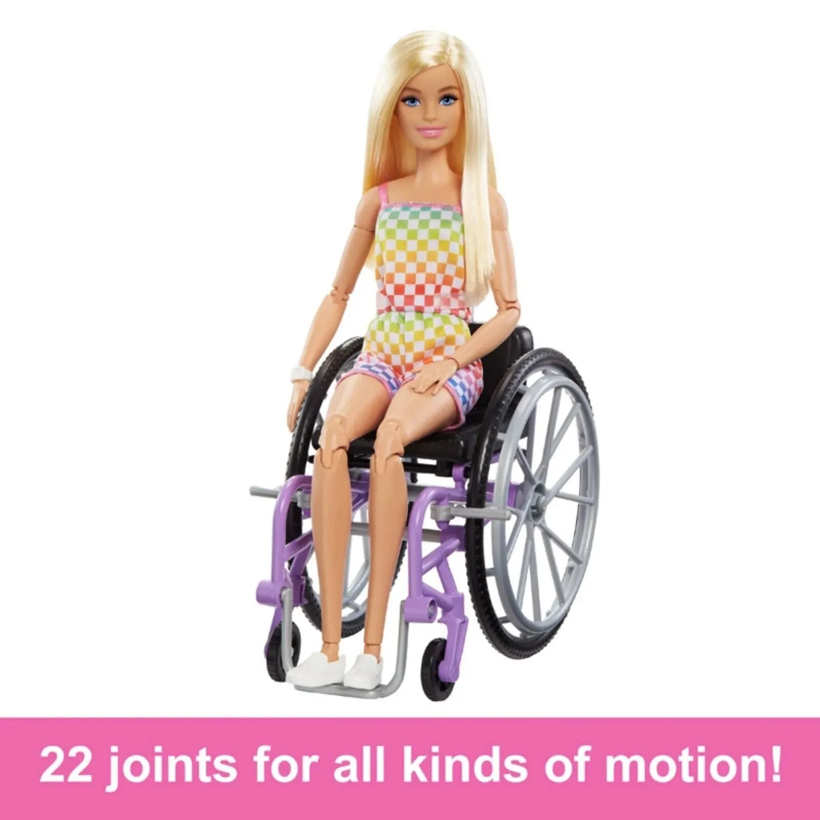 Barbie Fashionista with Wheelchair Set Blonde