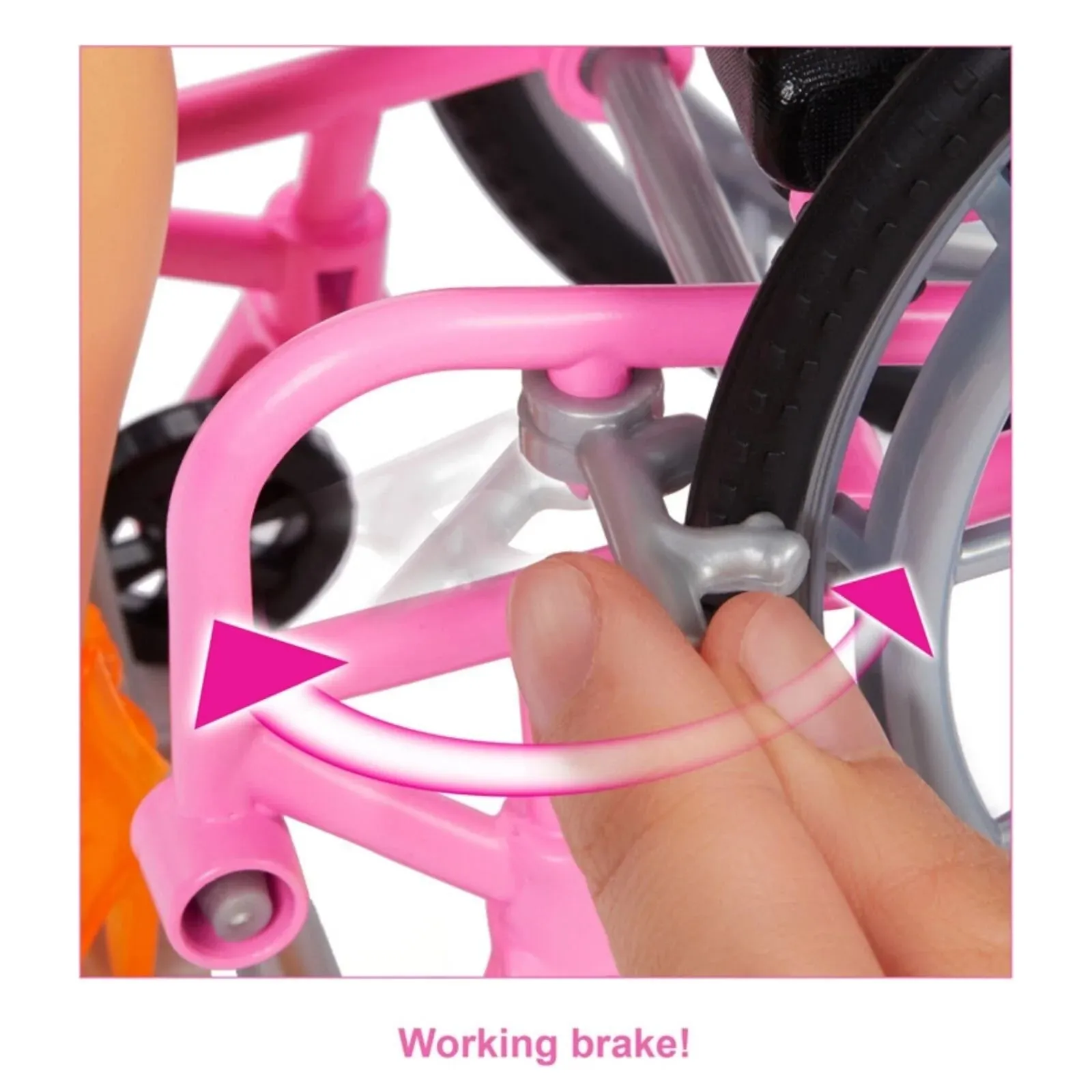 Barbie Fashionista with Wheelchair Set Blonde