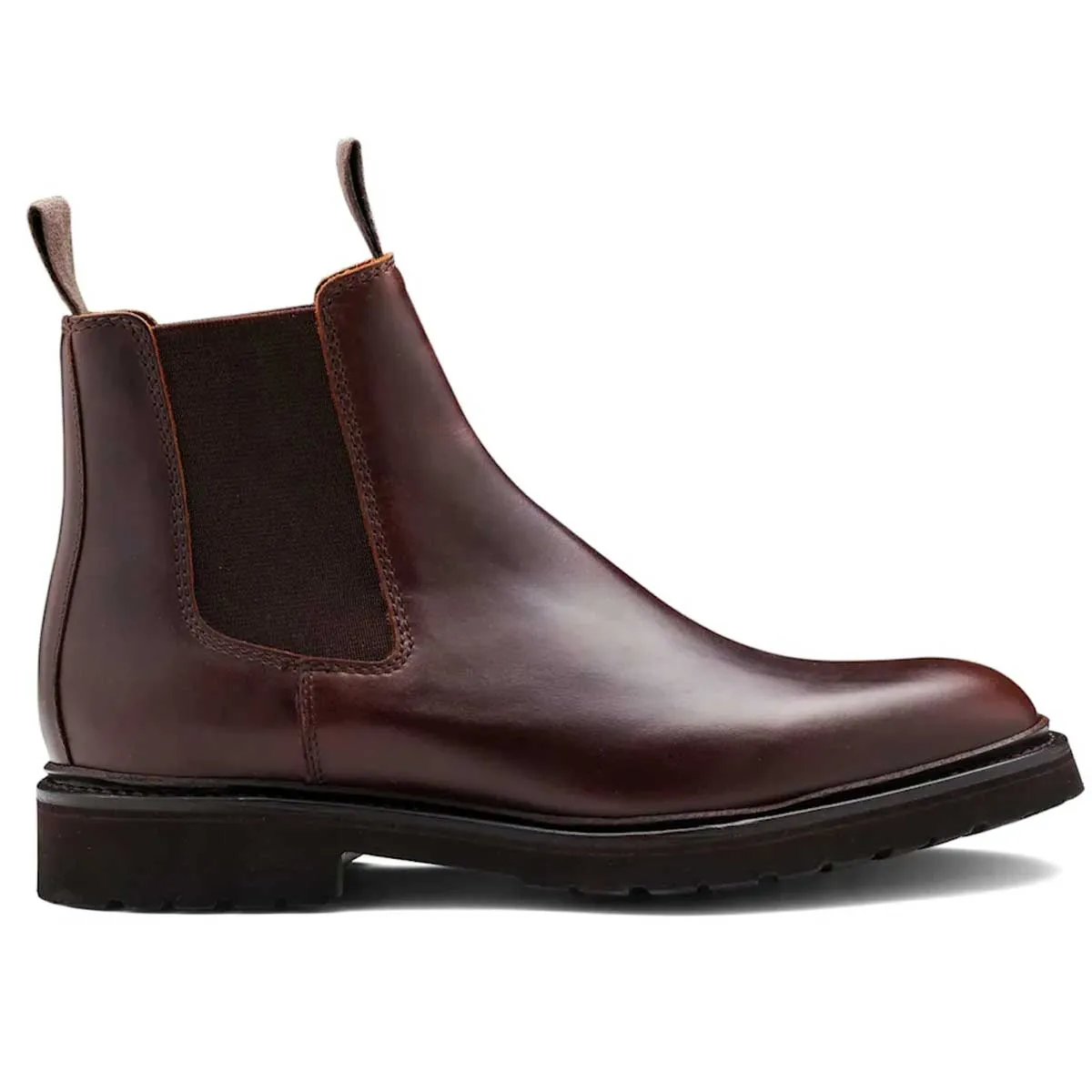 BARKER Camborne Xtra Lite Chelsea Boots - Mens - Brown Pull Up