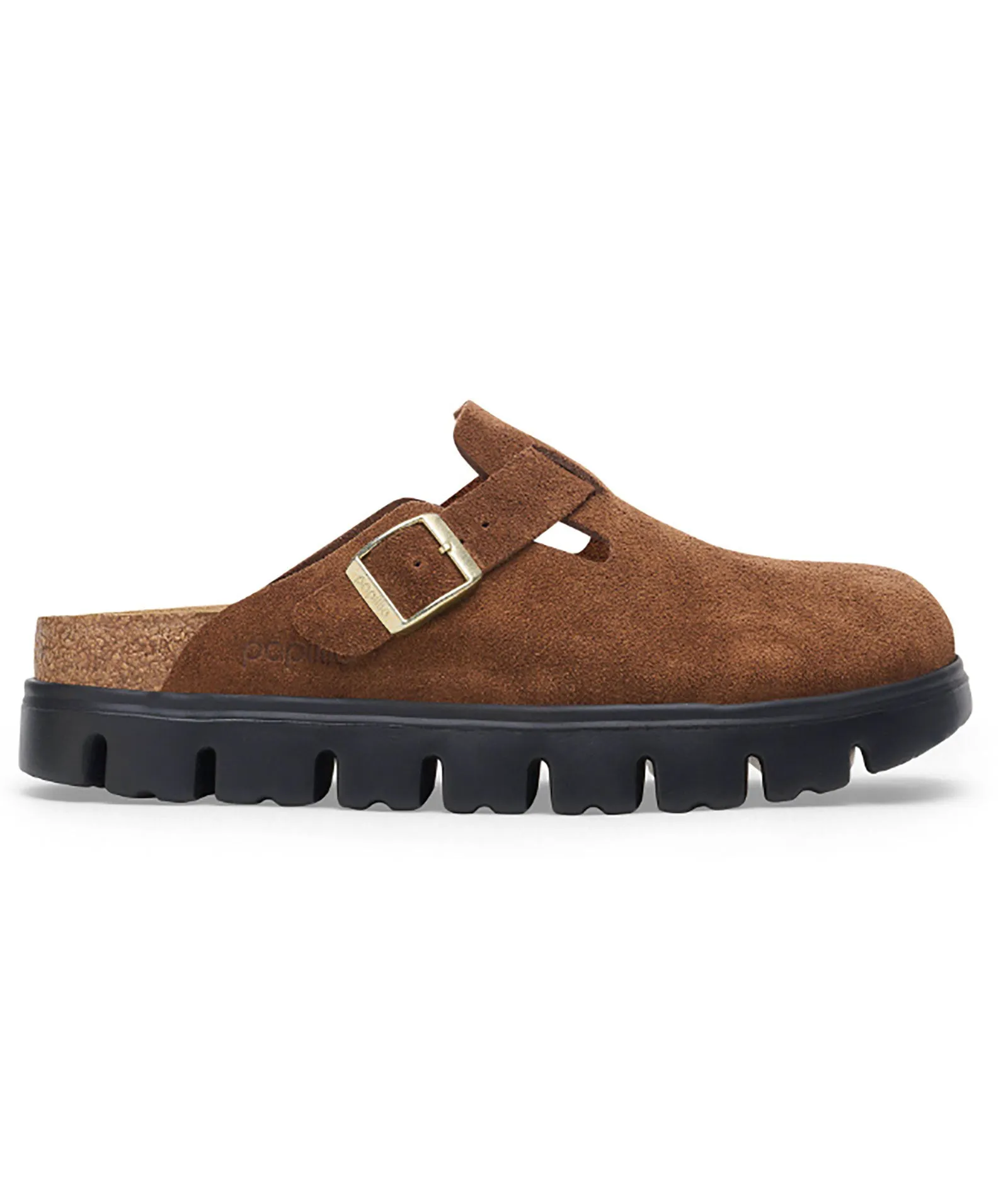 Birkenstock Boston Chunky Dark Tea - Narrow Fit