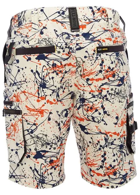 Bisley Flx & Move™ Stretch Canvas Camo Cargo Short - Limited Edition (BSHC1337)