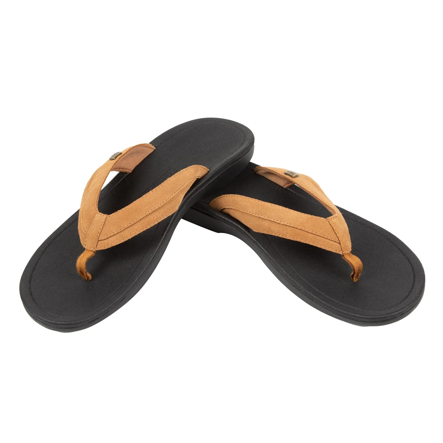 Cameron Sandal • Chestnut Suede