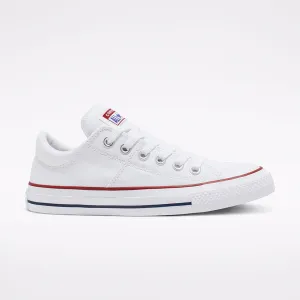 CONVERSE WOMEN'S CHUCK TAYLOR MADISON LOW TOP WHITE SNEAKER SHOES