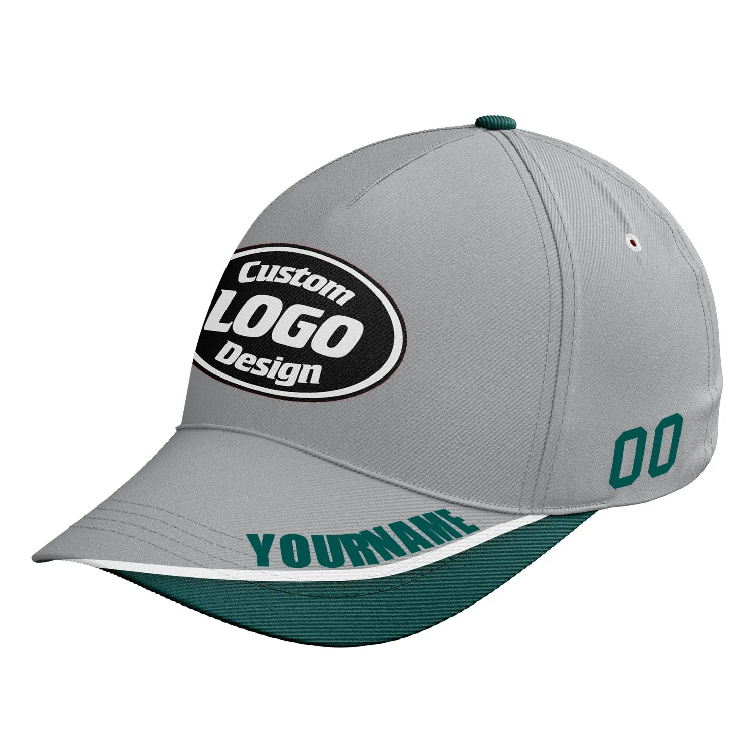 Custom Hat Sport Design Cap Stitched Adjustable Personalized Hats-D020105-20