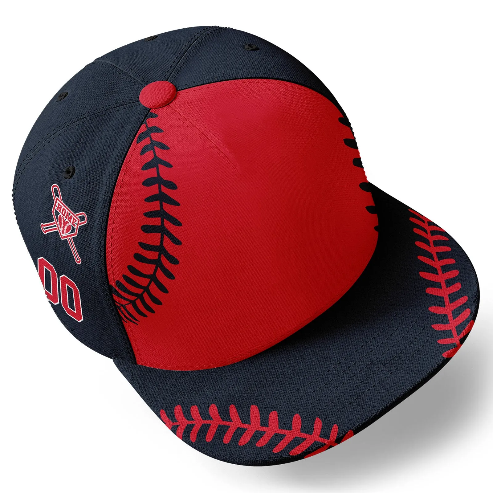 Custom Hat Sport Design Cap Stitched Adjustable Personalized PR067-D023011-1