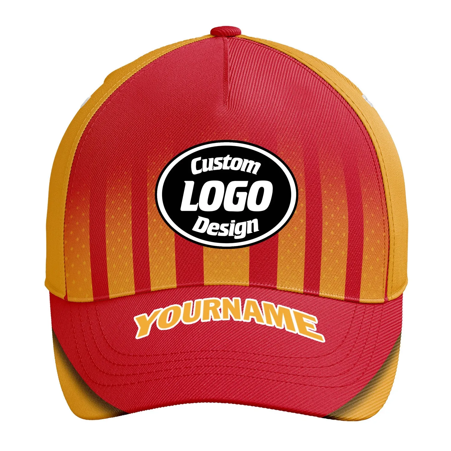 Custom Hat Sport Design Cap Stitched Adjustable Personalized YW061-D023031-10