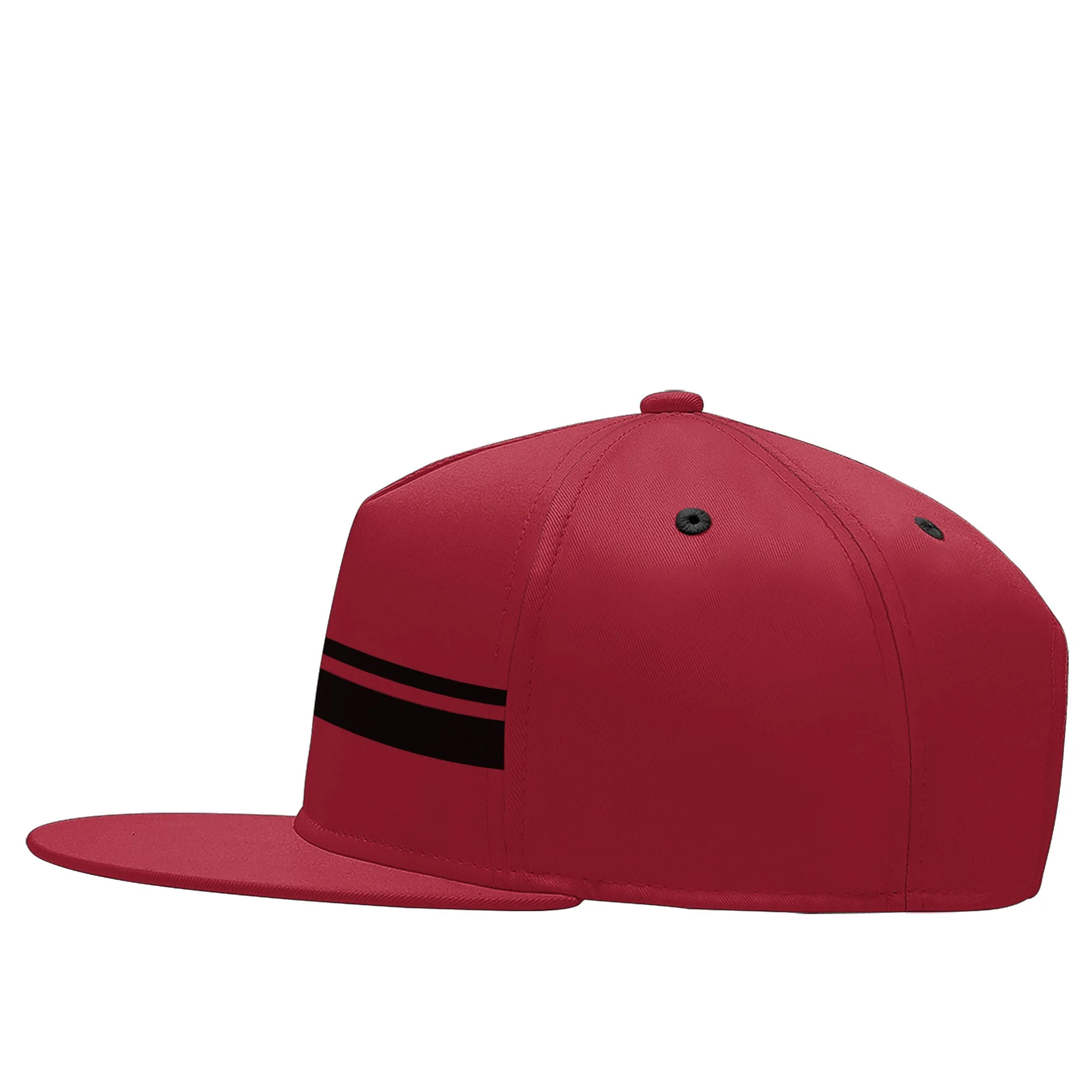 Custom Red Tampa Bay Hat Sport Design Cap Stitched Adjustable Personalized PR067B-D020262-29