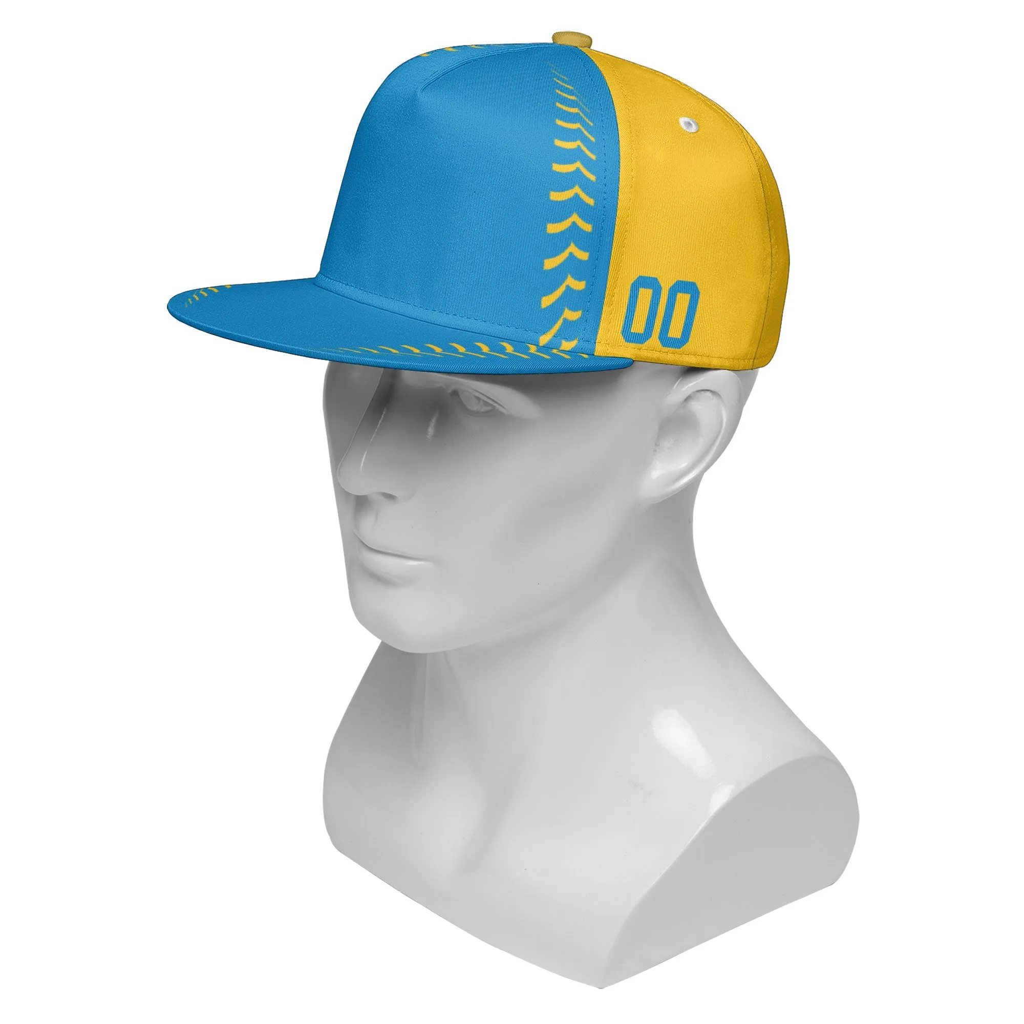 Custom Sport Design Hat Stitched Adjustable Snapback Personalized Baseball Cap PR067B-bd0b00d9-9