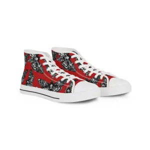 Death Head Hawk Moth Men's High Top Sneakers