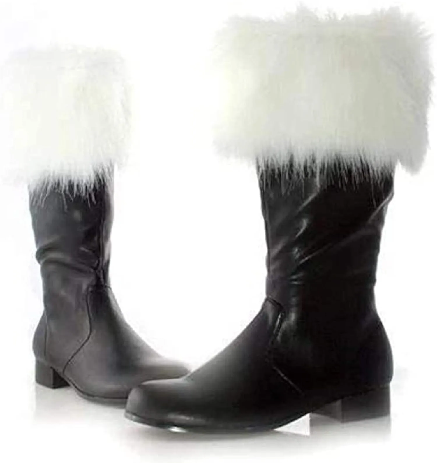 Ellie Shoes Santa Boot with Faux Fur Cuff