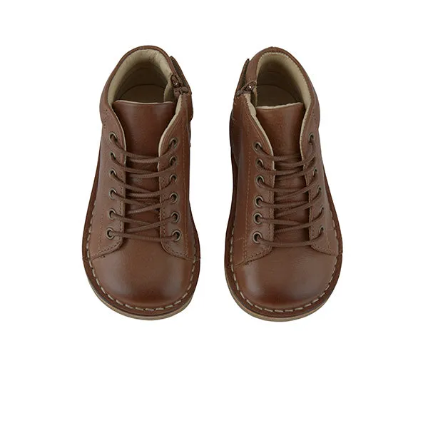 Fletcher Kids Monkey Boot Tan Burnished Leather