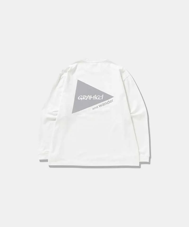 Gramicci x and wander Backprint L/S Tee