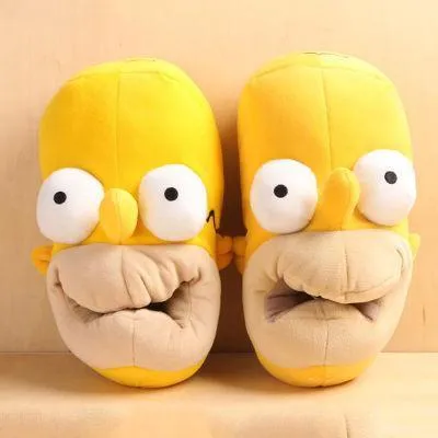 Homer Simpson Slippers