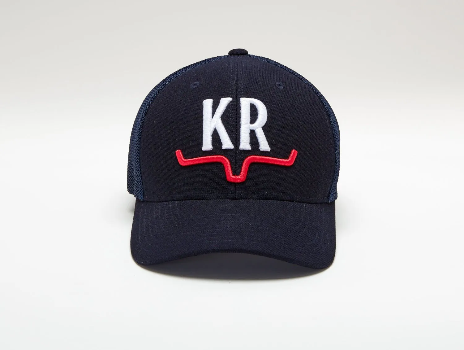 Kimes Ranch Unisex 110 Rise Above Trucker Blue Heather Poly Baseball Cap Hat