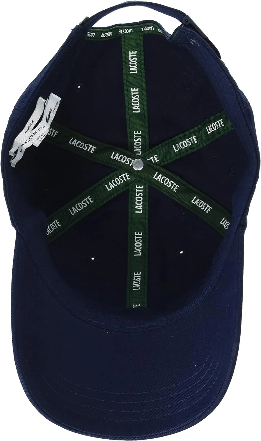 Lacoste Men's Organic Cotton Twill Cap