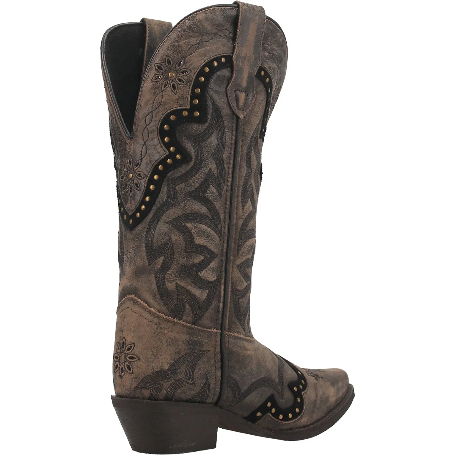 Laredo Womens Skyla Cowboy Boots Leather Brown