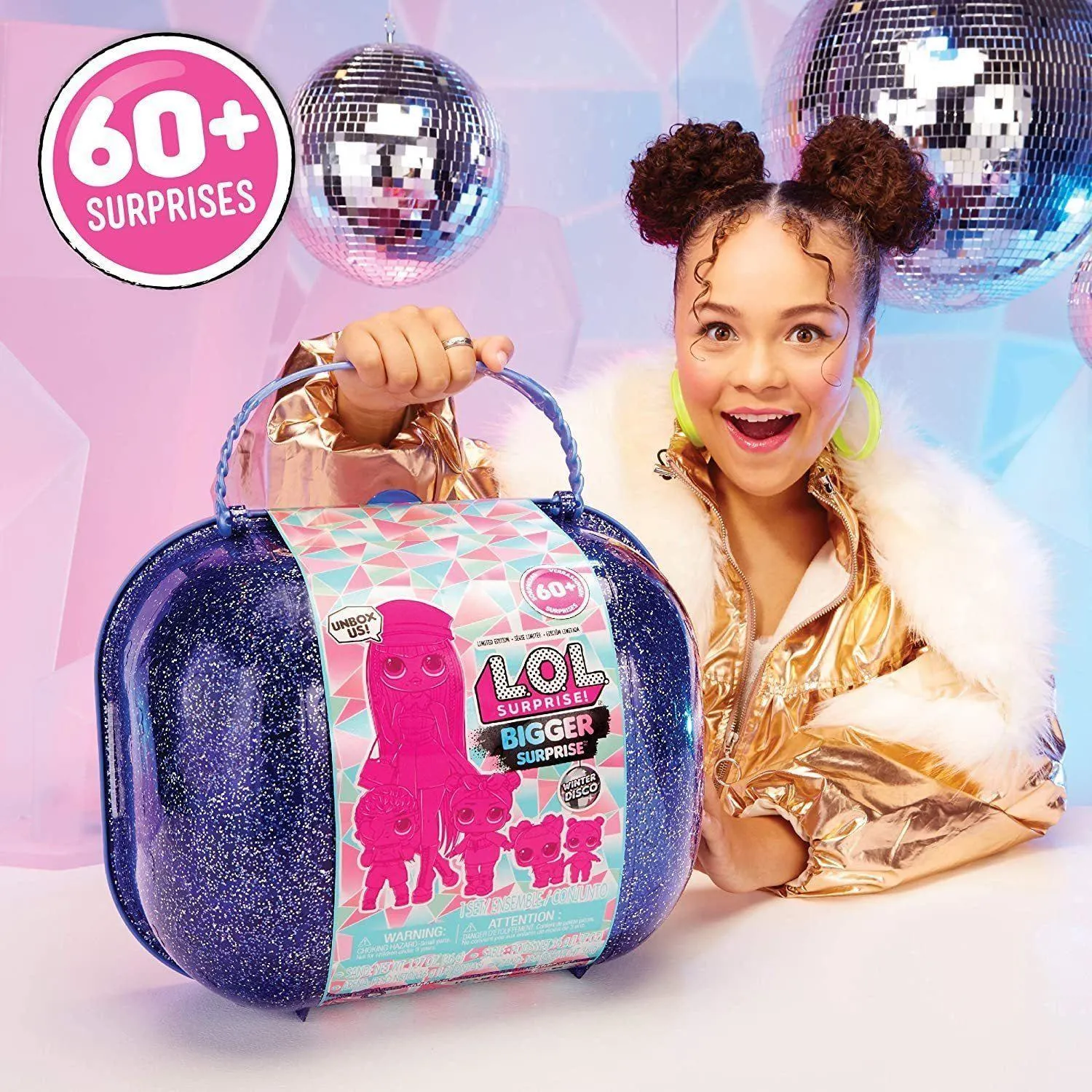 L.O.L. Surprise! Bigger Surprise Winter Disco with Exclusive O.M.G. Doll