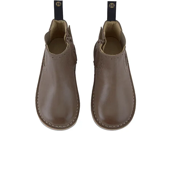 Marlowe Kids Chelsea Boot Mushroom Leather