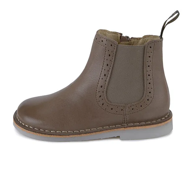 Marlowe Kids Chelsea Boot Mushroom Leather