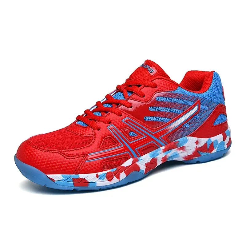 Men Professional Volleyball Shoes Unisex Sports Breathable Damping Shoes Women Mesh Wear-resistant Sneakers size 35-45