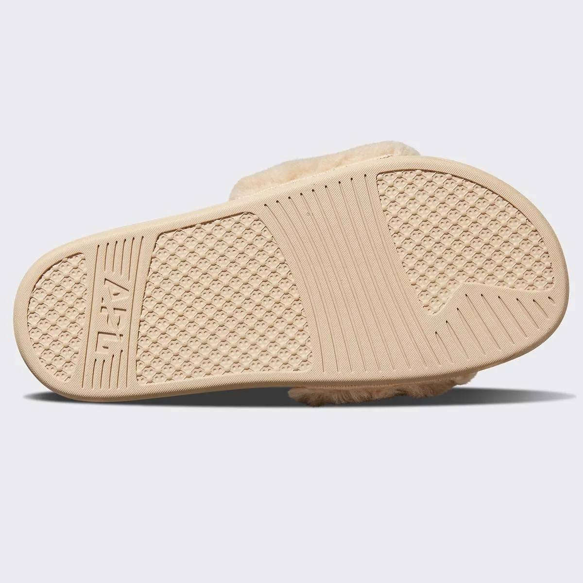 Men's Shearling Slide Champagne