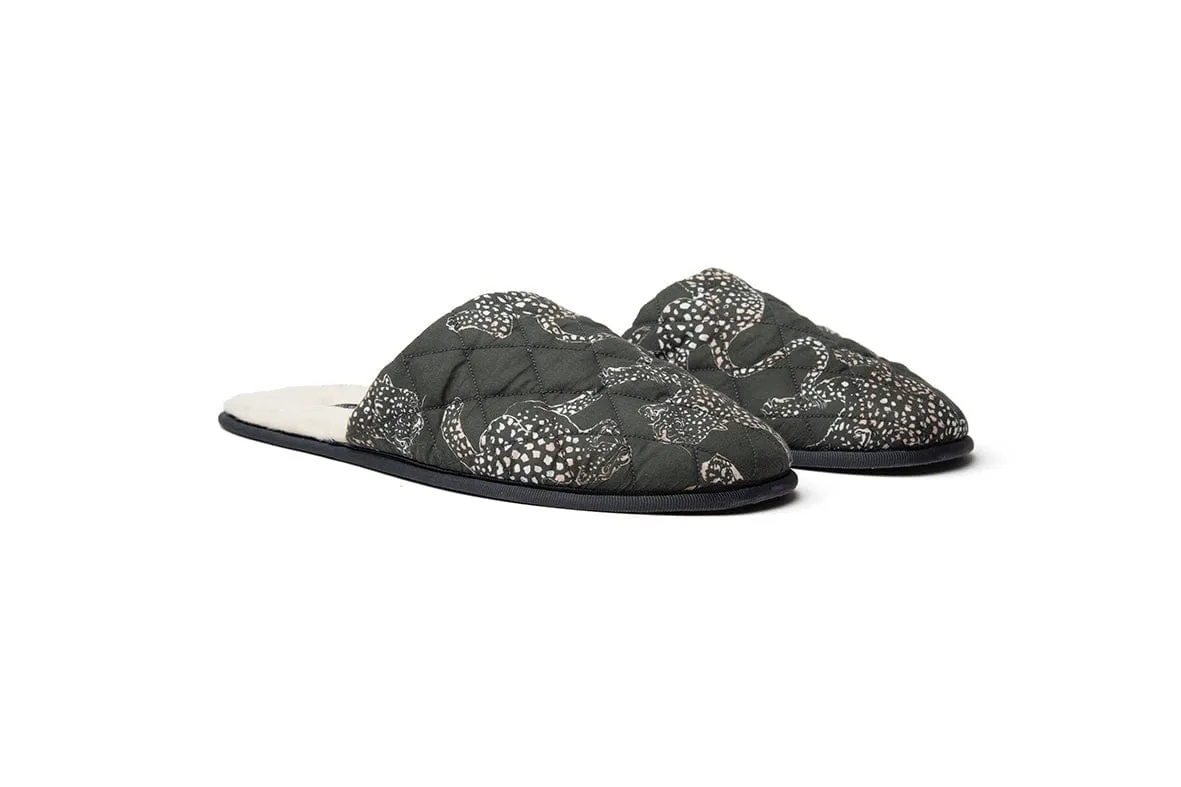 Men’s Slipper Jag Print Green