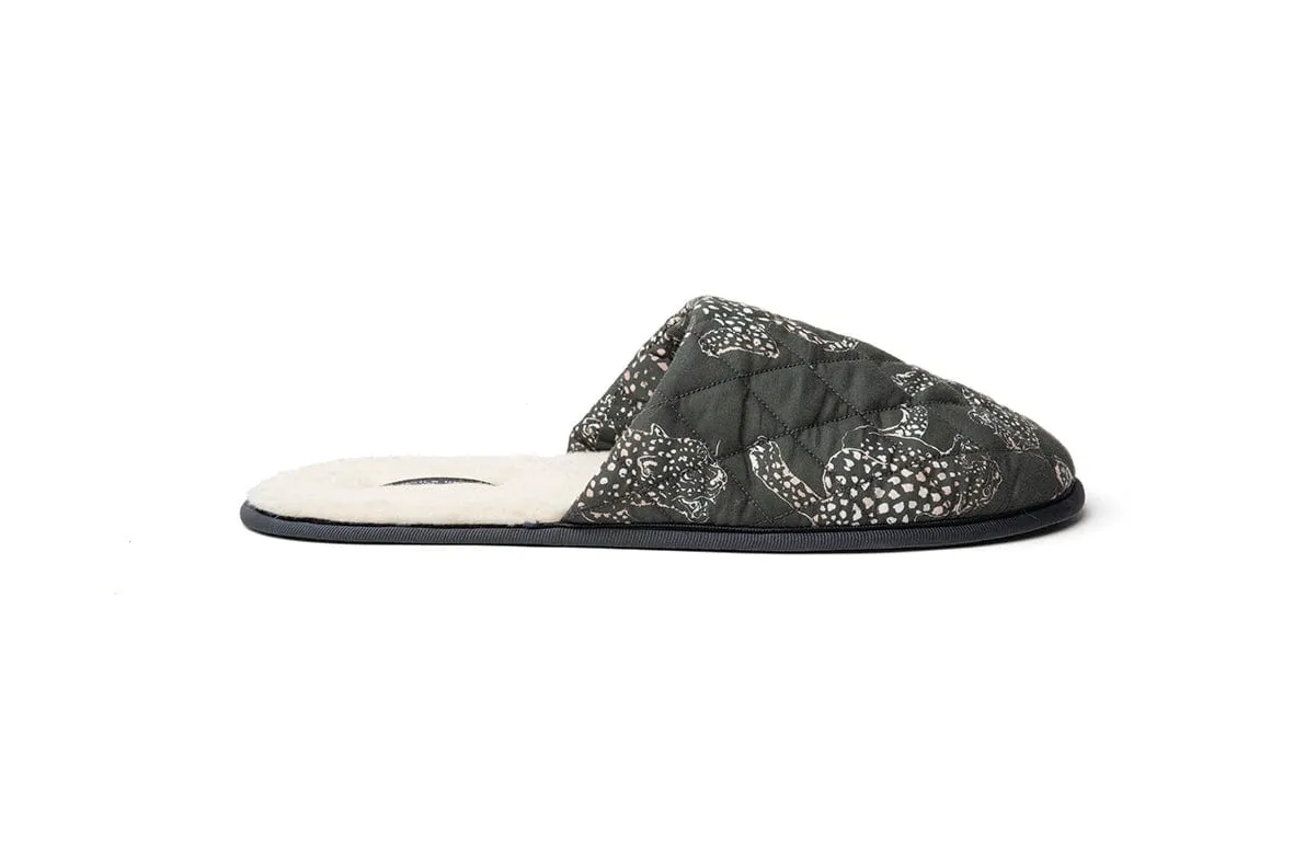 Men’s Slipper Jag Print Green