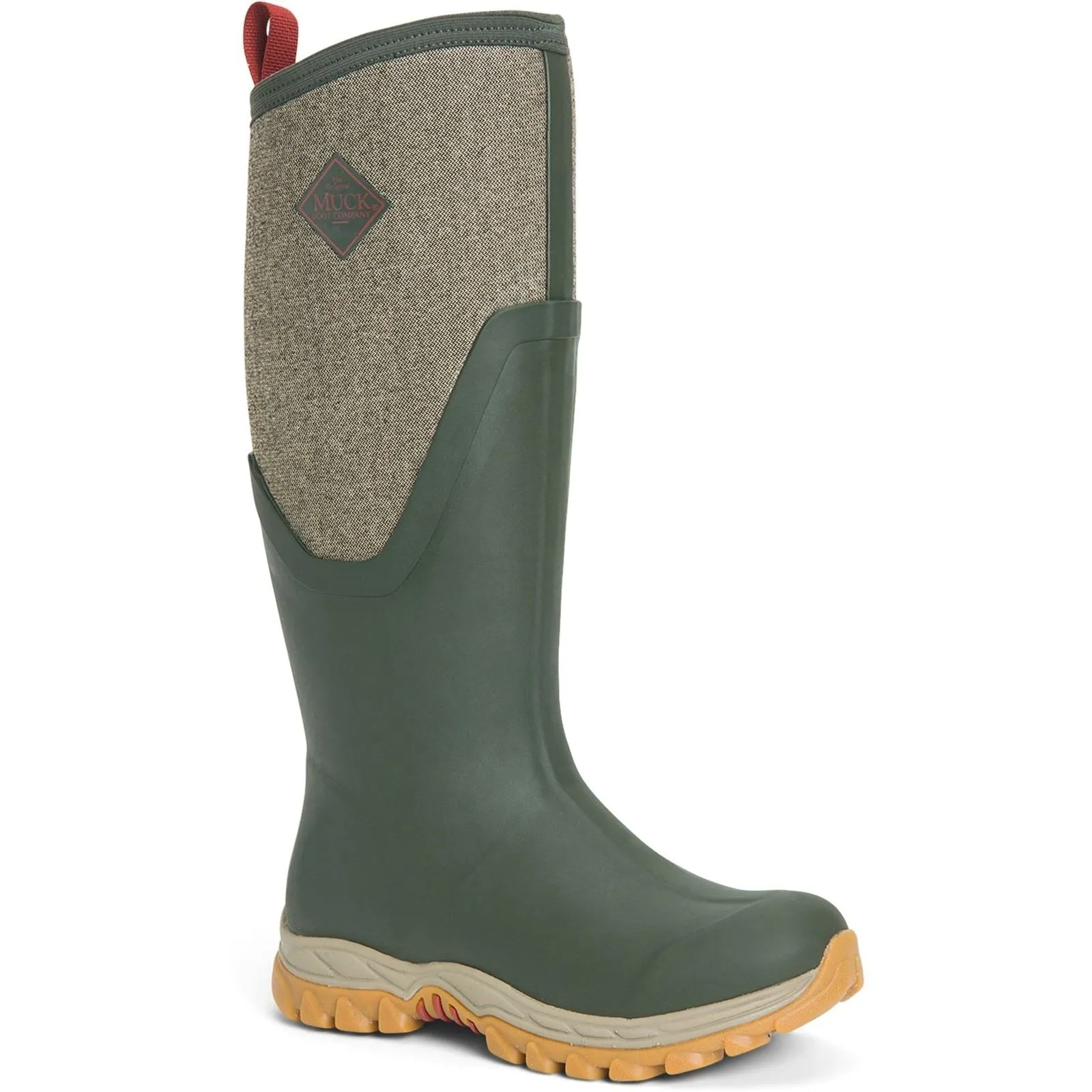 Muck Boots Arctic Sport II Tall Rubber Olive Wellington Boots