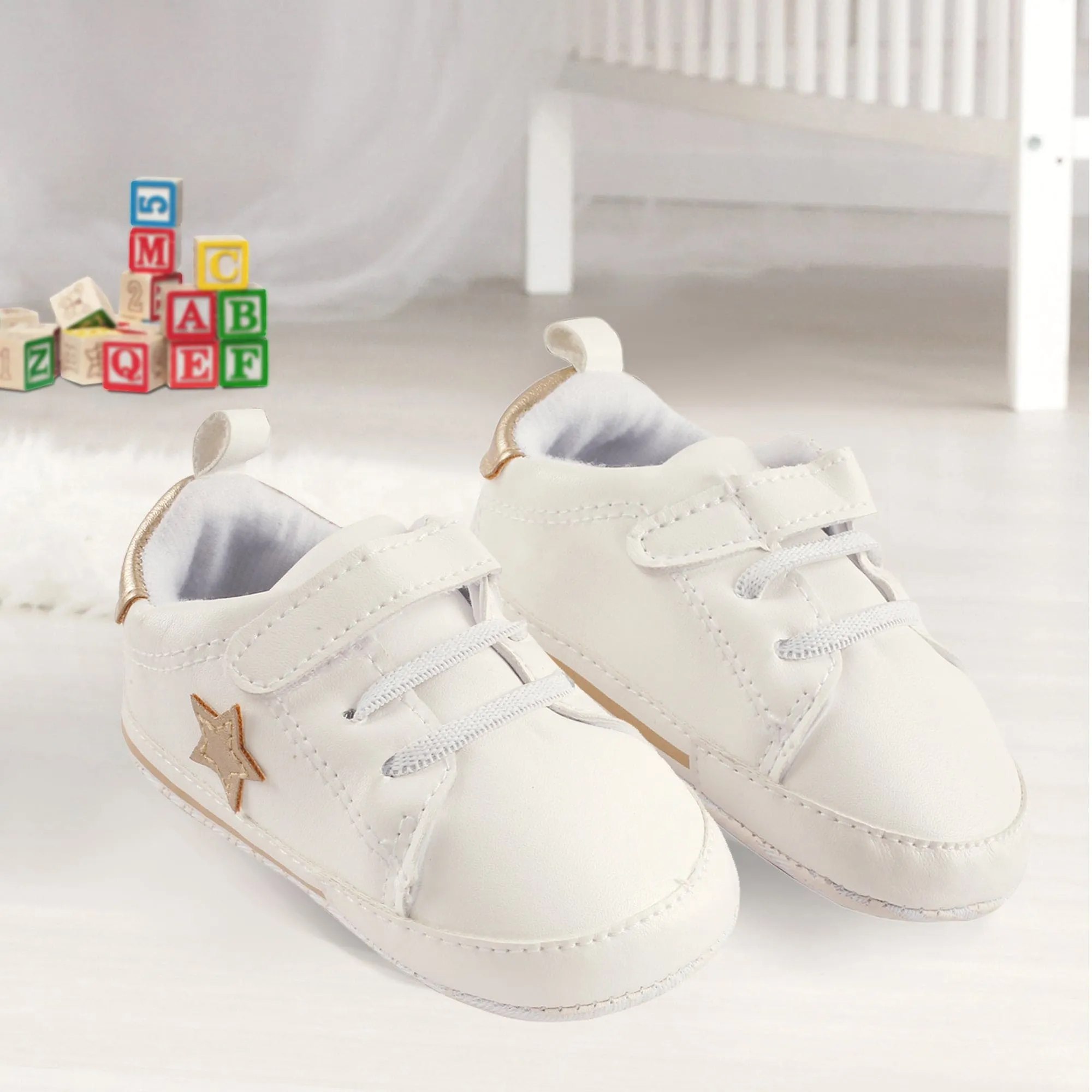 My Shining Star White Casual Booties