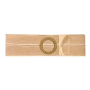 Nu-Form Beige Support Belt 2-1/4" Center Opening 4" Wide 28" - 31" Waist Small Cool Comfort Elastic