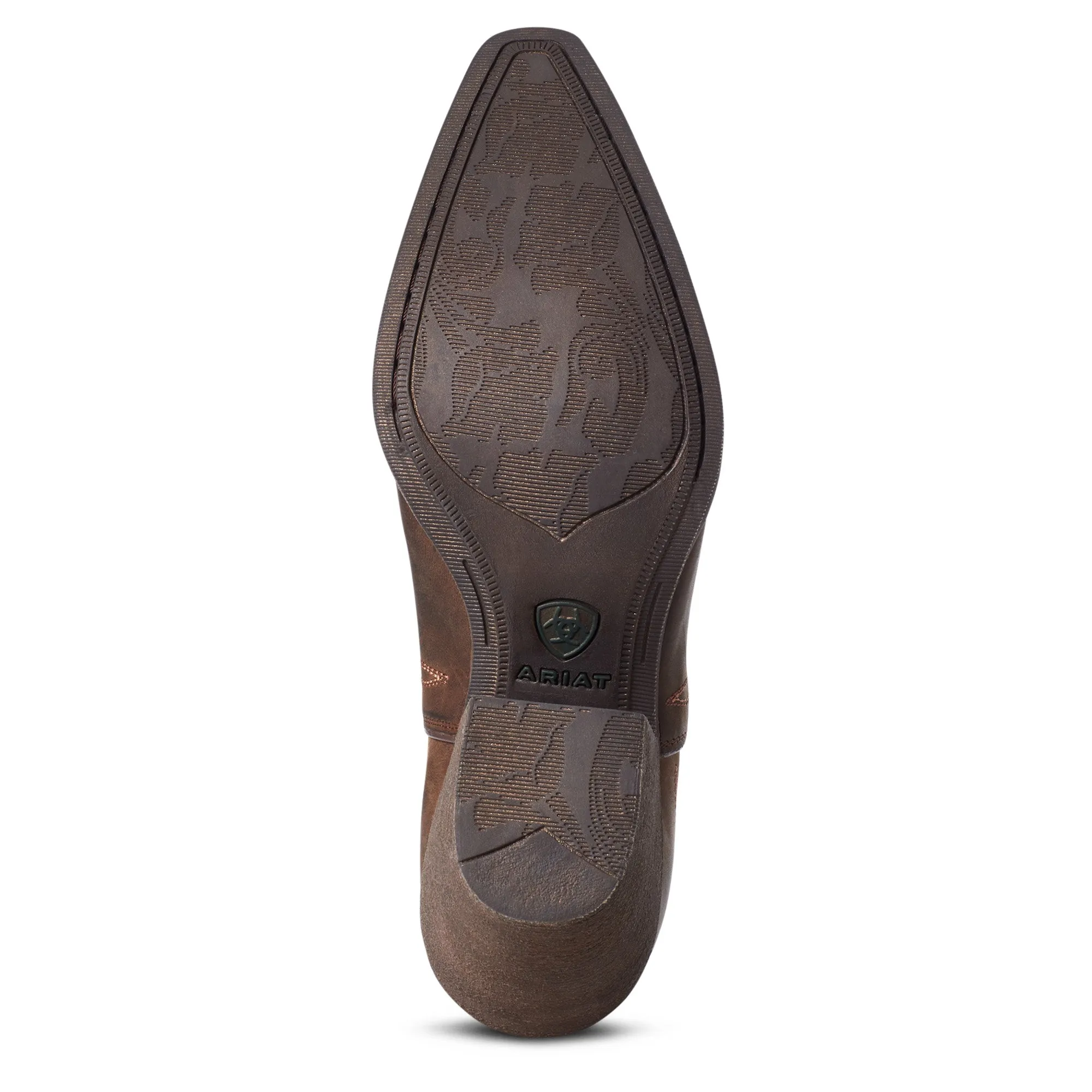 On Sale Ariat Weathered Brown Encore Western Fashion Snip Toe Bootie for Women