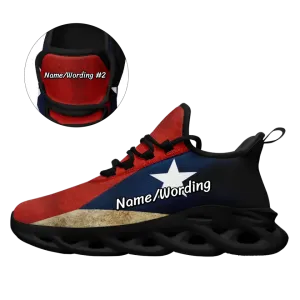 Personalized Texas Flag Shoes , Custom Texas Flag Sneakers,  Shoes with Texas Flag - Women ,Men Shoes, MS-23020078