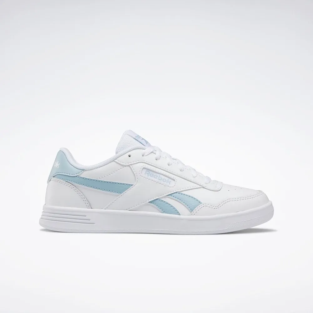 REEBOK WOMEN'S COURT ADVANCE WHITE/BLUE SNEAKER SHOE