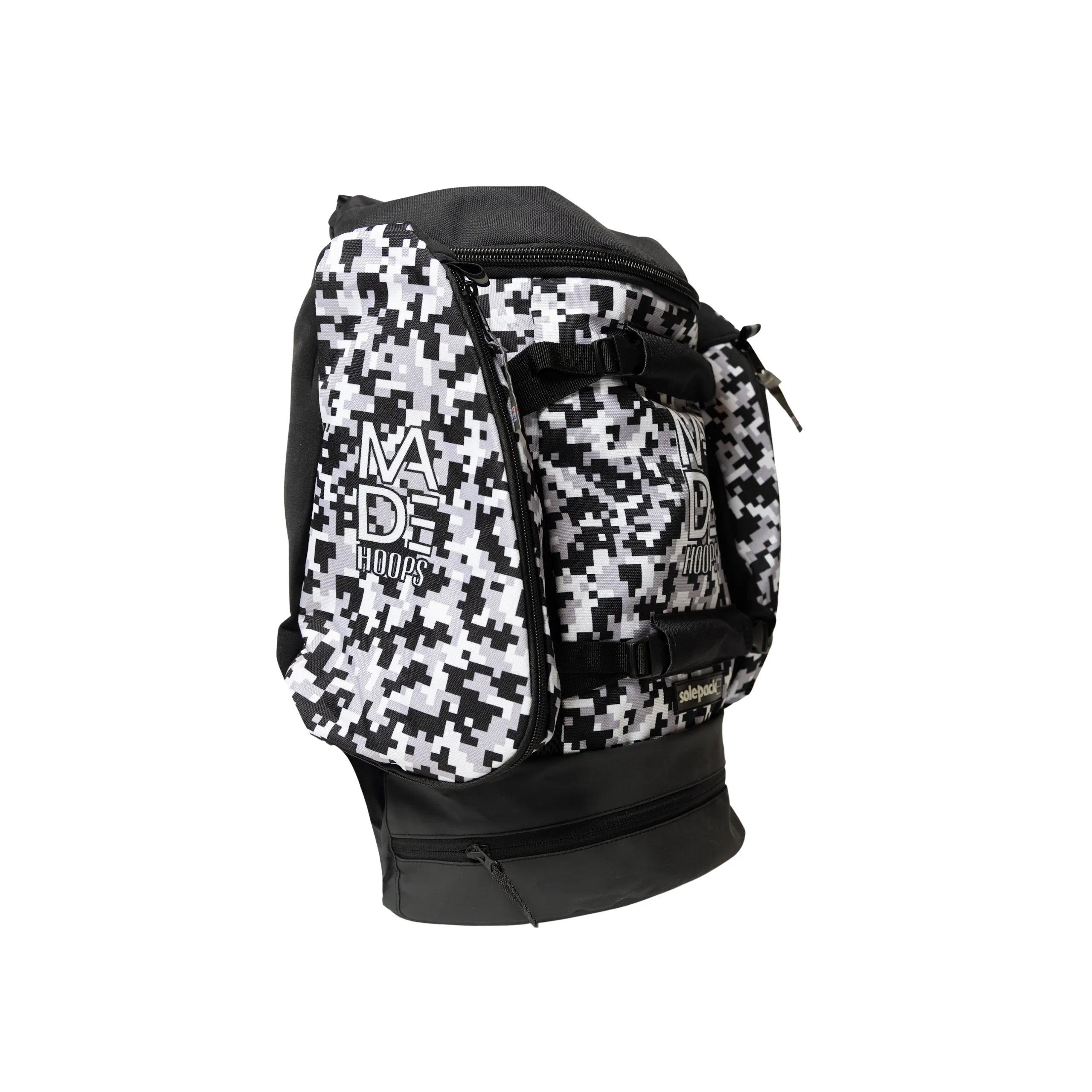 SOLEPACK x MADE HOOPS BACKPACK | DIGI CAMO GREY