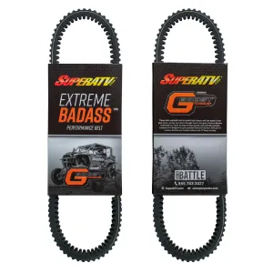 SuperATV Polaris RZR Heavy-Duty CVT Drive Belt "Extreme Badass"