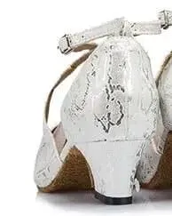 White Satin Dance Shoes