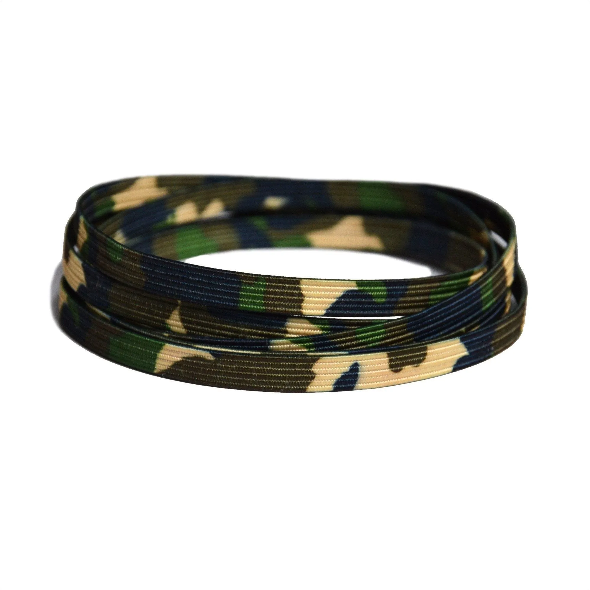 XPand Original No-Tie Shoe Laces (Green Camo)